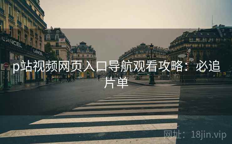 p站视频网页入口导航观看攻略：必追片单